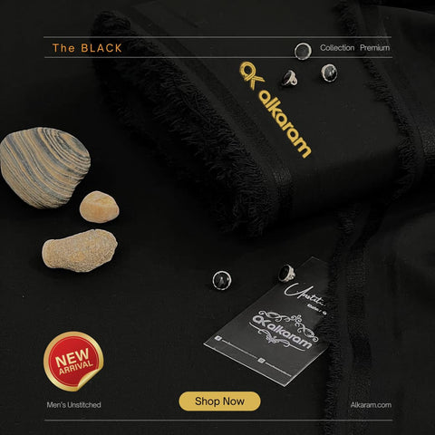 AL-KARAM Wash N Wear | Special Black Edition