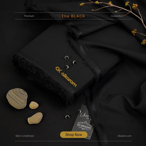 AL-KARAM Wash N Wear | Special Black Edition
