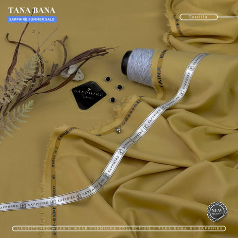 TANA BANA WASH n WEAR | Sapphire Premium Men Shalwar Kameez