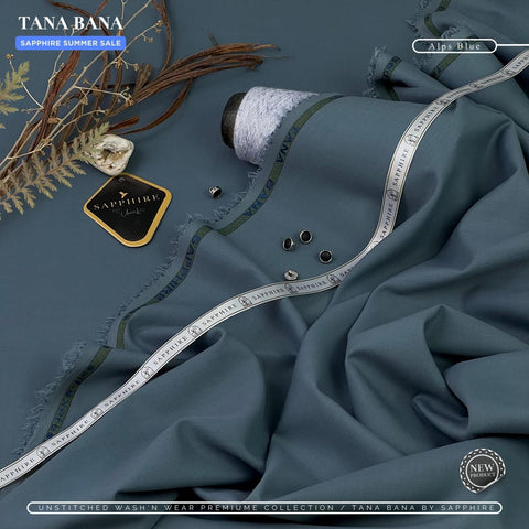 TANA BANA WASH n WEAR | Sapphire Premium Men Shalwar Kameez