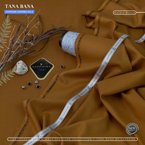 TANA BANA WASH n WEAR | Sapphire Premium Men Shalwar Kameez