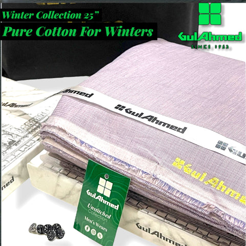 Gul Ahmed Self Cotton | Box Packing | Exclusive Men’s Shalwar Kameez