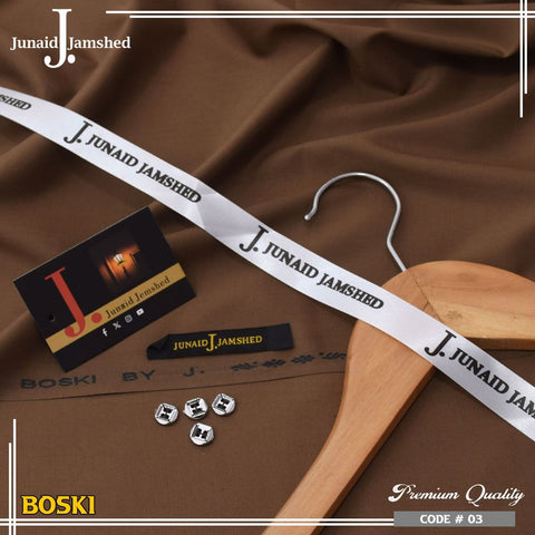 J. Junaid Jamshed Boski Wash n Wear | Executive Boski Collection